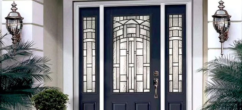 Stained Glass Door Panels in Riviera Beach, FL